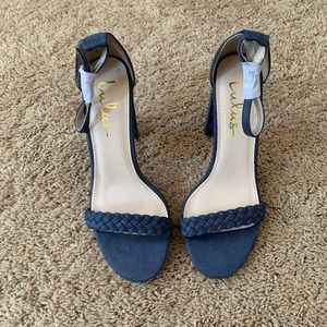 Lulus blue heels